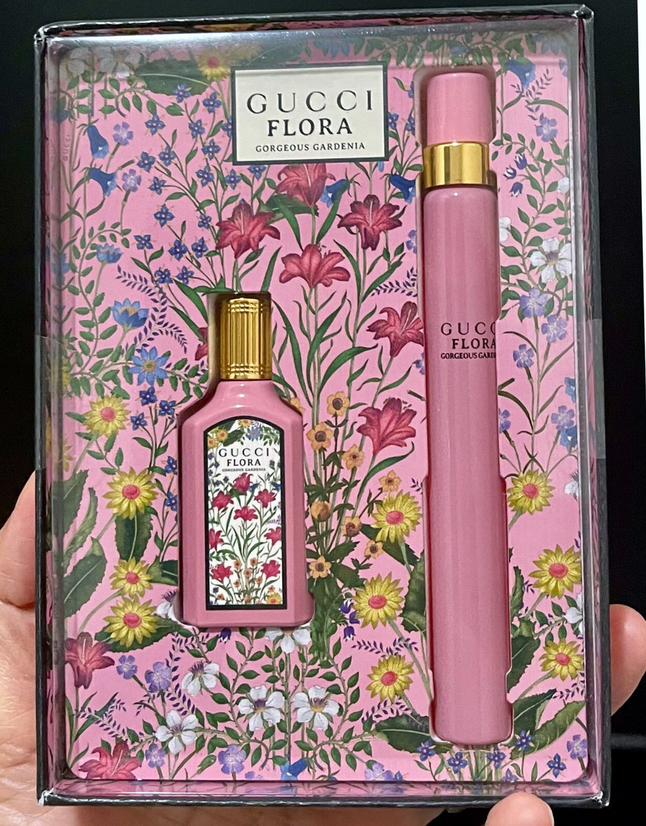 Gucci Flora Gorgeous Gardenia Eau de Parfum Mini Perfume Set | eBay