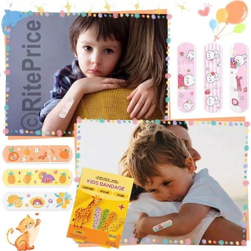 20 Pcs Kids Adhesive Bandages Character Animals, Girls, Boys AST (1 Pack) - New - Picture 10 of 13