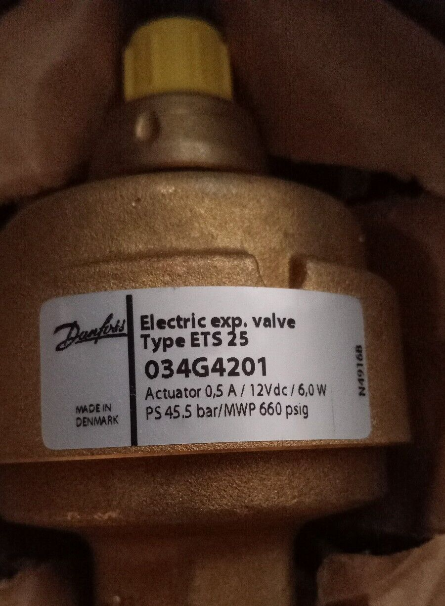 Soupape électronique Danfoss ETS 50 Ref 034G1704 - Pour Systèmes De Réfrigération, Neuve