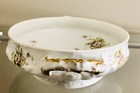 Theodore Haviland Limoges France Pink & White Floral 9" Oval Footed Serving Dish — photo 3