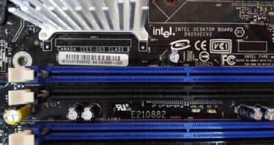 Intel D925XECV2 C83685-205 Socket LGA-775 Motherboard Mainboard 925XE