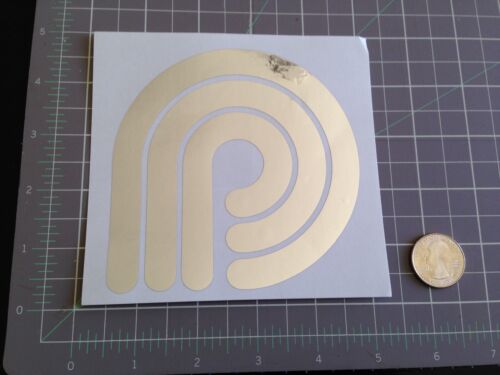 Powell Peralta Skateboard Sticker Triple P Logo Die-cut Chrome