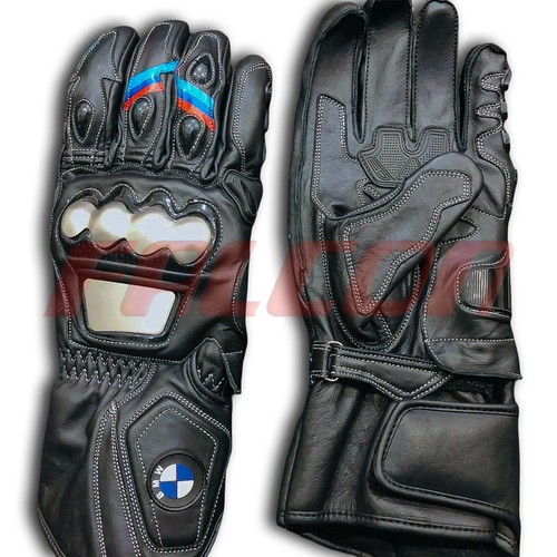 BMW M1000RR Motorrad Leder Motorrad Racing Handschuhe | Premium Motorradhands... - Bild 5 von 8