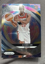2024-25 Panini Prizm - Instant Impact Alexandre Sarr #1 Silver Prizm (RC)