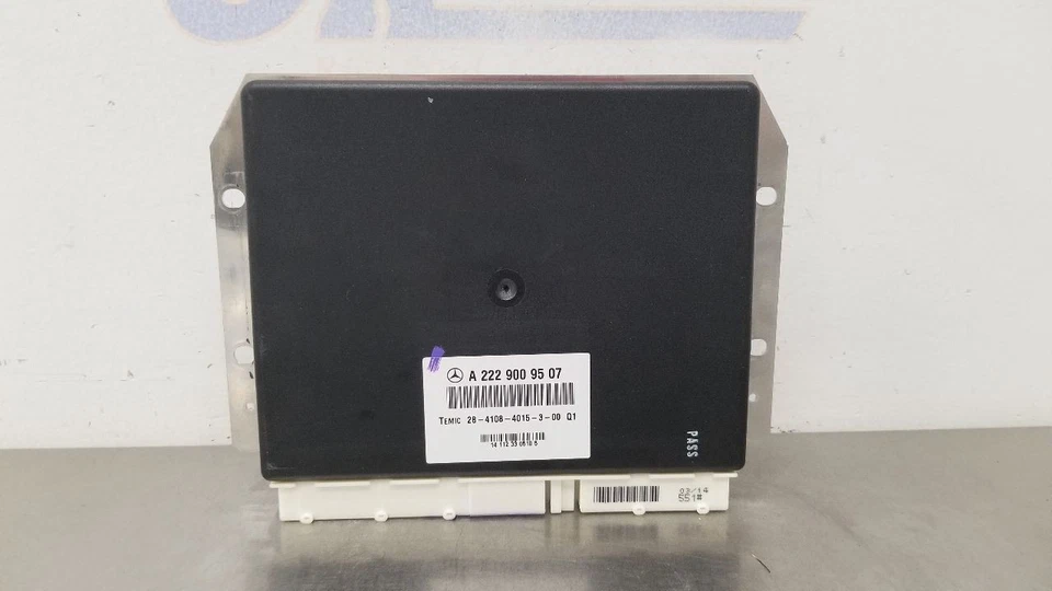 15 MERCEDES BENZ S63 AMG W222 SUSPENSION CONTROL MODULE 2229009507 - Image 2 of 4