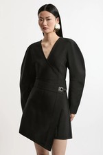 Karen Millen Mini Skirt Womens Km Corporate Skirts