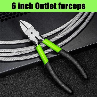 Multifunctional 6 Inch Diagonal Cutting Pliers and Needle Nose Wire Cutters