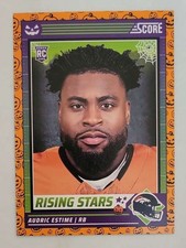2024 Score-A-Treat Rising Stars Orange Pumpkin #2 Audric Estime Broncos