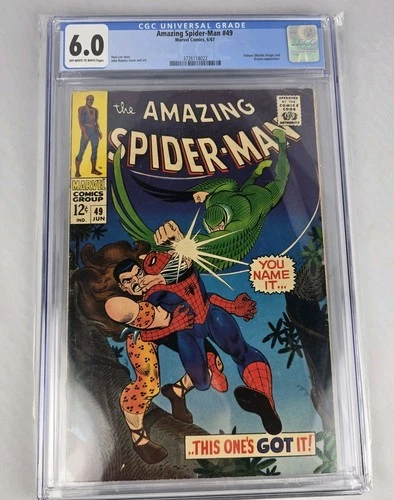 AMAZING SPIDER-MAN #49 CGC 6.0 Marvel Comics 1967 Silver Age Spider-Man