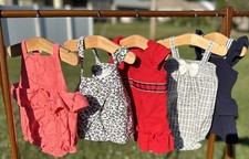 Assorted Janie  Jack Girls LOT Bundle 5 3-6 Months Dresses Equestrian Luxury