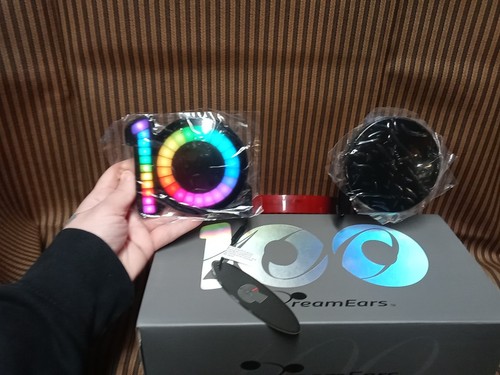 Light Up Sound Activated Dream Ears Mickey 100 New in Opened Box - Picture 4 of 8