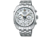 SEIKO ASTRON ORIGIN SBXY025 Titanium White Solar Chronograph Watch Men New