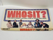 Vintage  Whosit? Board Game Parker Brothers