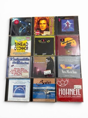 CD Konvolut 12 CDs Enigma Sinead O Connor BAP Cats Miss Saigon Vivaldi Höhner