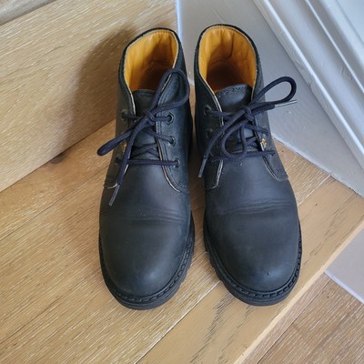 Havana Joe Men's Chukka Boots 0201 Leather Upper Black EU 37 US 7 Made In Spain