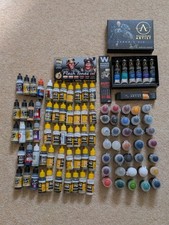 Vallejo Munition Mig Citadel Lack Konvolut 100+ Farben Verwitterungsstifte Scalecolor
