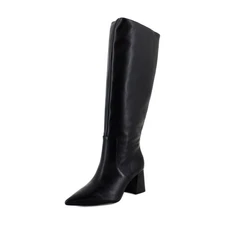 Jessica Simpson Skyeth Wide Calf Womens Boots Black