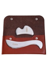Stickon Stainless Steel Gua Sha Muscle Scraper Tool Set 2 In 1 Scraping Massage