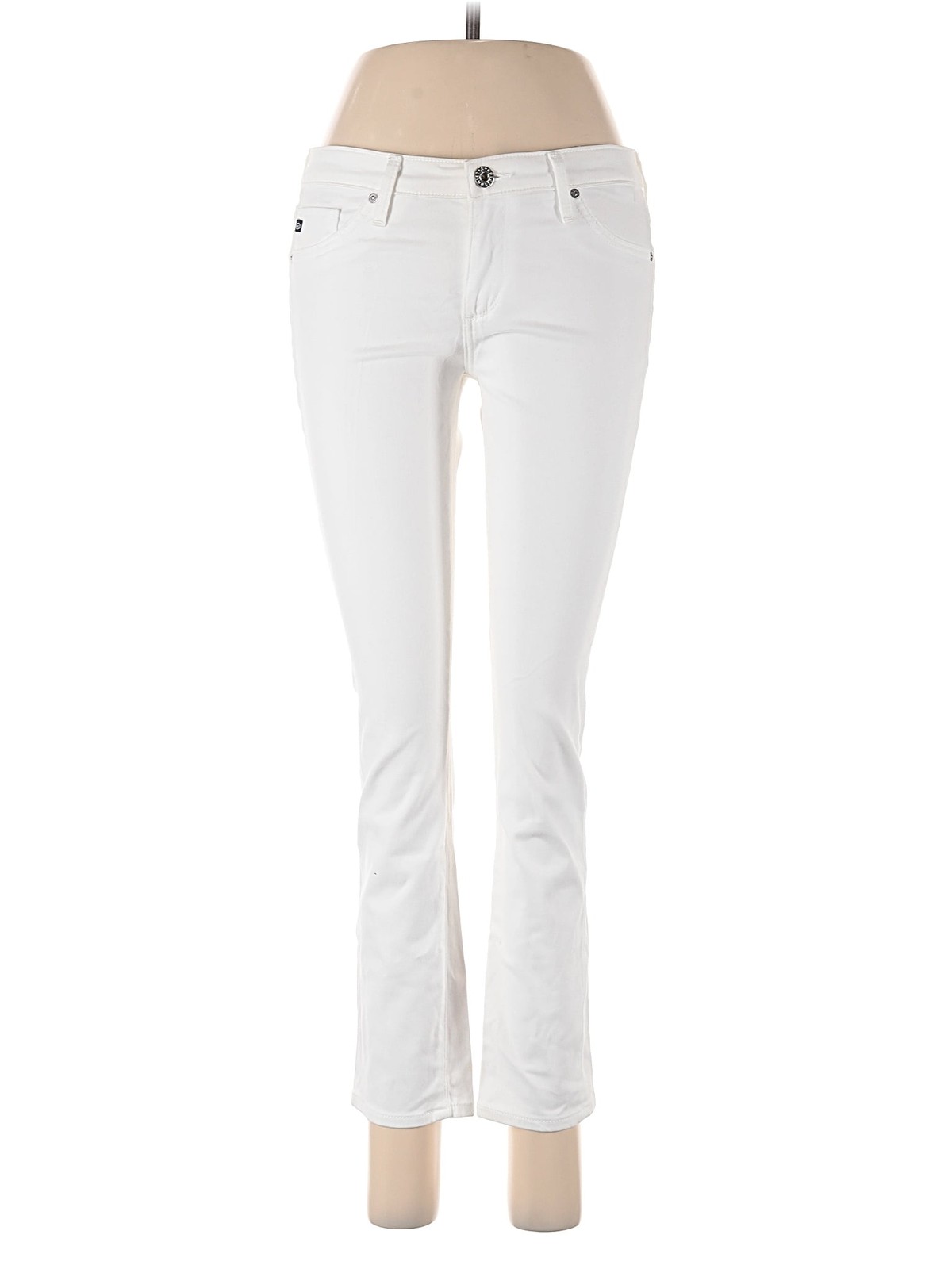 Adriano Goldschmied Women White Jeans 27W