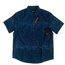 5.11 Tactical Men's Size S Wyatt Trout Short Sleeve Snap Button Shirt Brand New