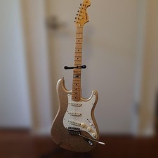 FERNANDES Anciel Gold Sparkle electric guitar Safe Packing!