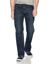 NWT Signature by Levi Strauss & Co Gold Label Men's Relaxed Fit Flex Jeans 38x30