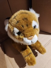 Animal Alley Tiger Plush Stuffed Animal Small 6-14in Brown White Black