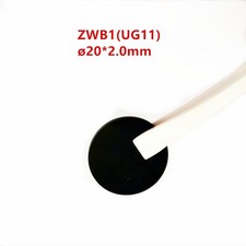 20x2.0mm UV filter ZWB1 UG11 330NM band-pass black glass