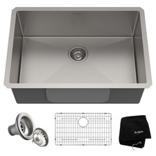 Kraus KHU100-28 Standart PRO 28" Undermount Single Basin - Stainless Steel
