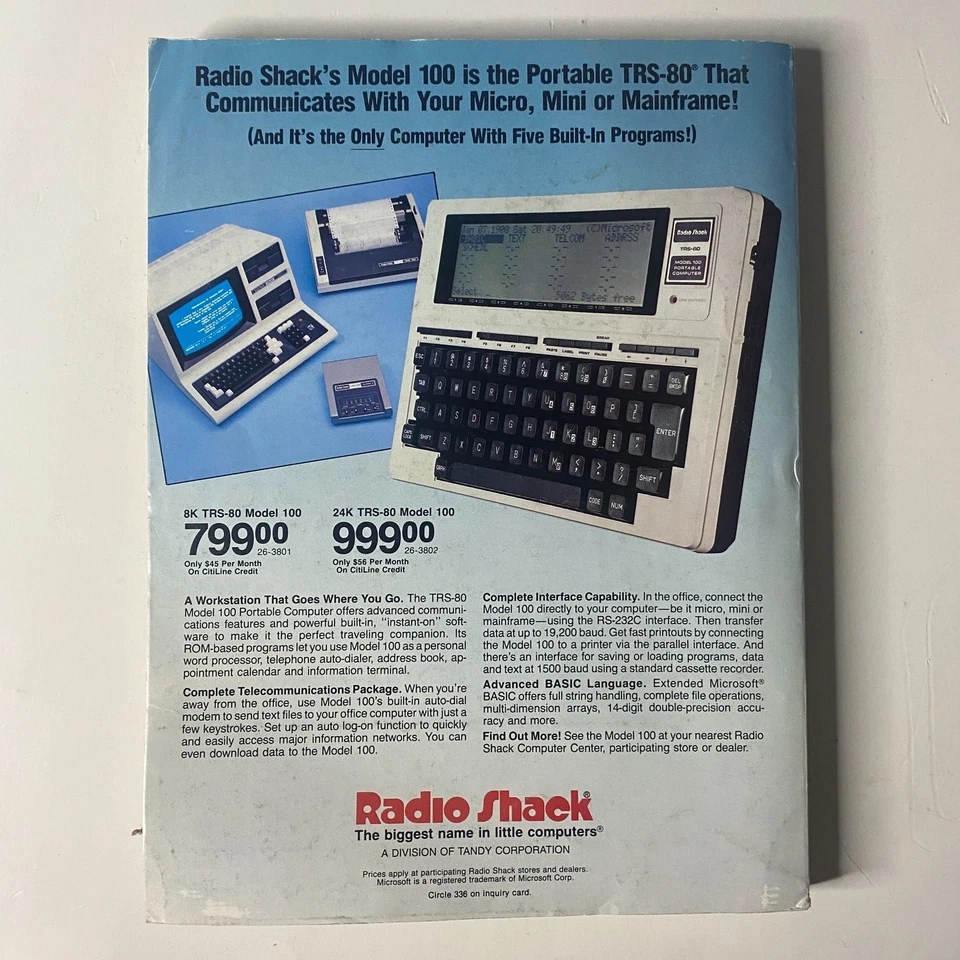 Byte Magazine August 1983 Vol 8 No. 8 The C Language  - Image 3 of 3