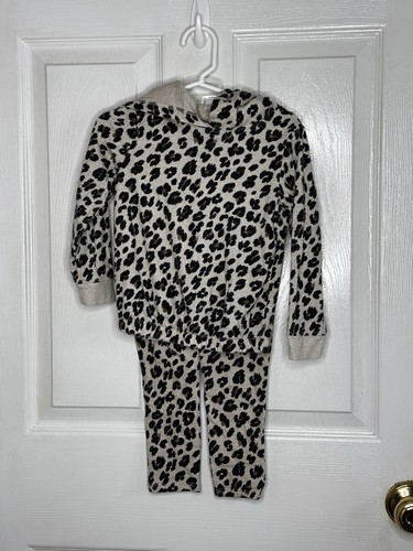 Garanimals 2-teiliges Leoparden Set Mädchen Größe ??Hoodie Hose Langarm