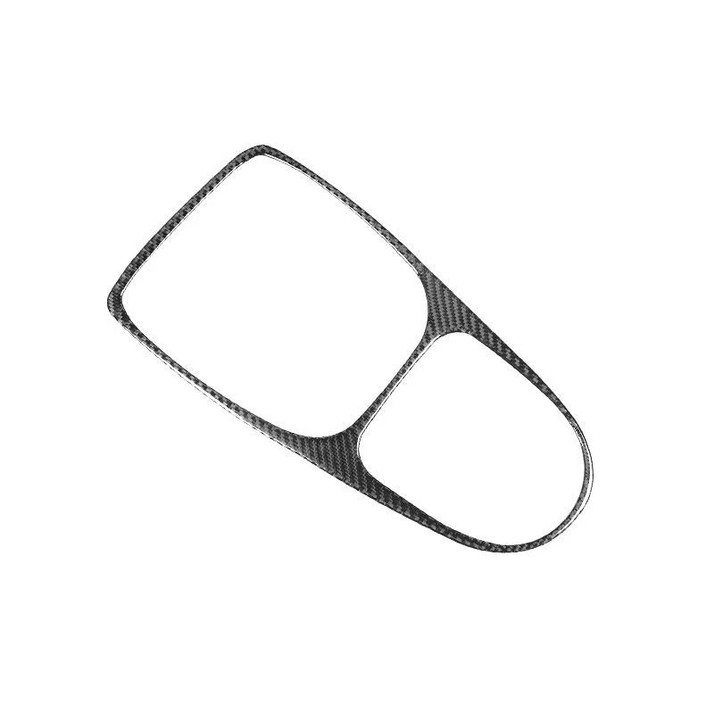 Nueva cubierta de panel de cambio de marchas de consola de fibra de carbono real para Seat Leon MK2 2005-2012 Foto 2 de 4