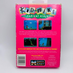 Kid Niki Radical Ninja (Nintendo NES, 1987) Tested Complete CIB