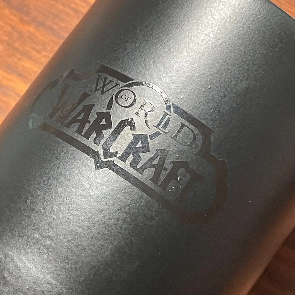 Taza de café oficial J!NX Blizzard 2019 World of Warcraft Alliance Crest J!NX nueva sin etiquetas Foto 4 de 4