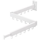 ZdwCyl Clothes Drying Rack,Laundry Space Saver Wall White-basic 