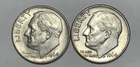 1964 and 1964-D 10C Roosevelt Dimes 90% Silver