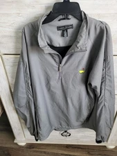 ClubHouse Collection Master Golf Tournament Quarter Zip Jacket Men’s M READ