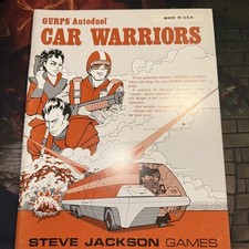 Steve Jackson Games 1987 RPG  Gurps Autoduel ...