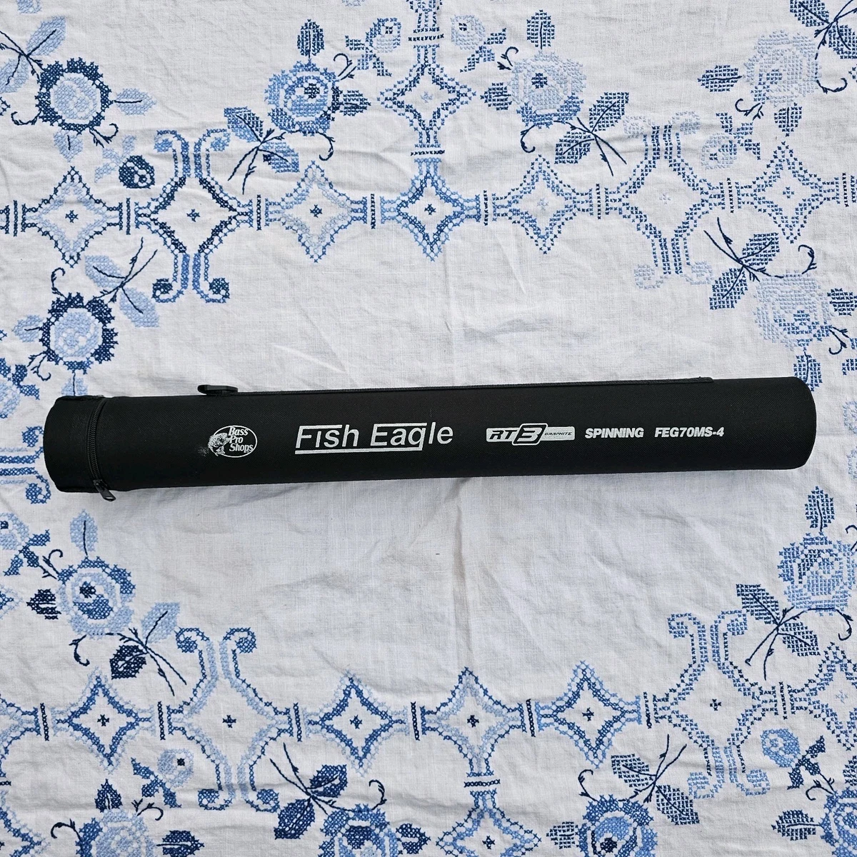 big fishing poles Fiblink Saltwater Trolling Rod 1 Piece/2 Piece Heavy Roller Rod Game Conventional Boat Fishing Pole with Roller Guides (1-Piece 5'6