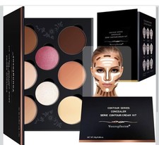 Cosmetics Cream Contour Best 8 Colors Contouring Foundation - Highlighting Ma...