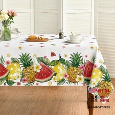 Blue Rectangular Tablecloth 60x84 Inch