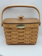 Longaberger Dresden Basket Edition 2000 Lid Plastic Insert SIGNED
