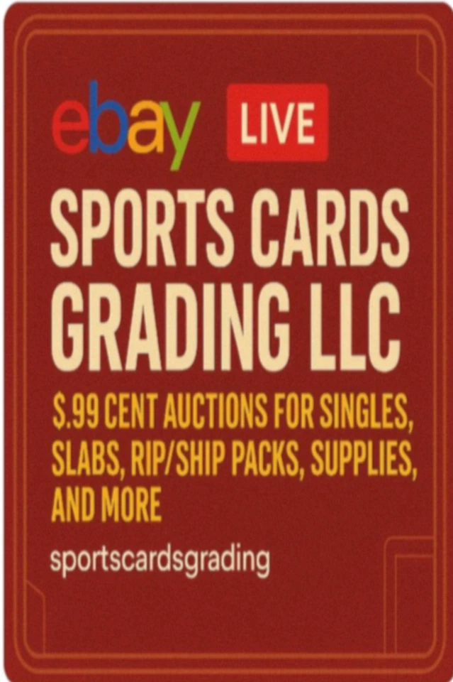 eBay Live: sportscardsgrading