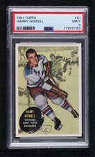 1961-62 Topps Harry Howell #51 PSA 9 MINT HOF 0q4x