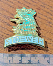 Stoewer SKS Oldtimer Steuerkopfschild Fahrrad Auto? alt NOS