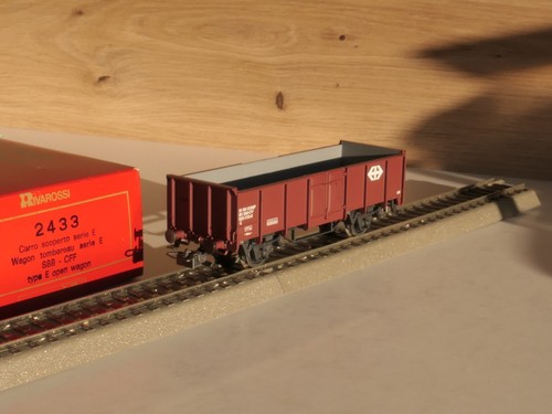 Rivarossi 2433 SBB CFF 01 85 505 1 705-8 E H0 Ep.4 Hochbordwagen Güterwagen NEU | Zustand: Gebraucht