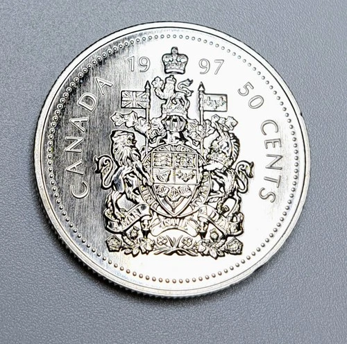 Canada 1997 50 Cents Half Dollar Coin Specimen