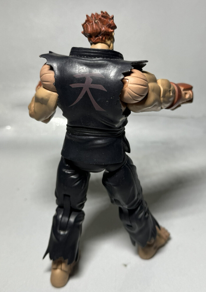 SOTA Toys Street Fighter AKUMA Action Figure Rare Free Ship