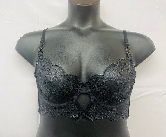 Set Honey Birdette VESNA 3 Pièces - Soutien-gorge Balconnet 80C, String, Rare