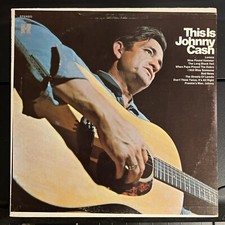 Johhny Cash This Is Johnny Cash 1969 Harmony Columbia Records Vintage Vinyl